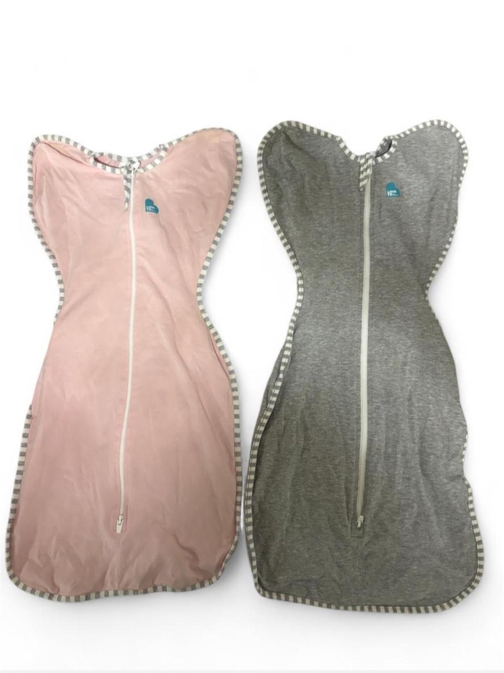 2 size M Love to Dream arms up swaddles